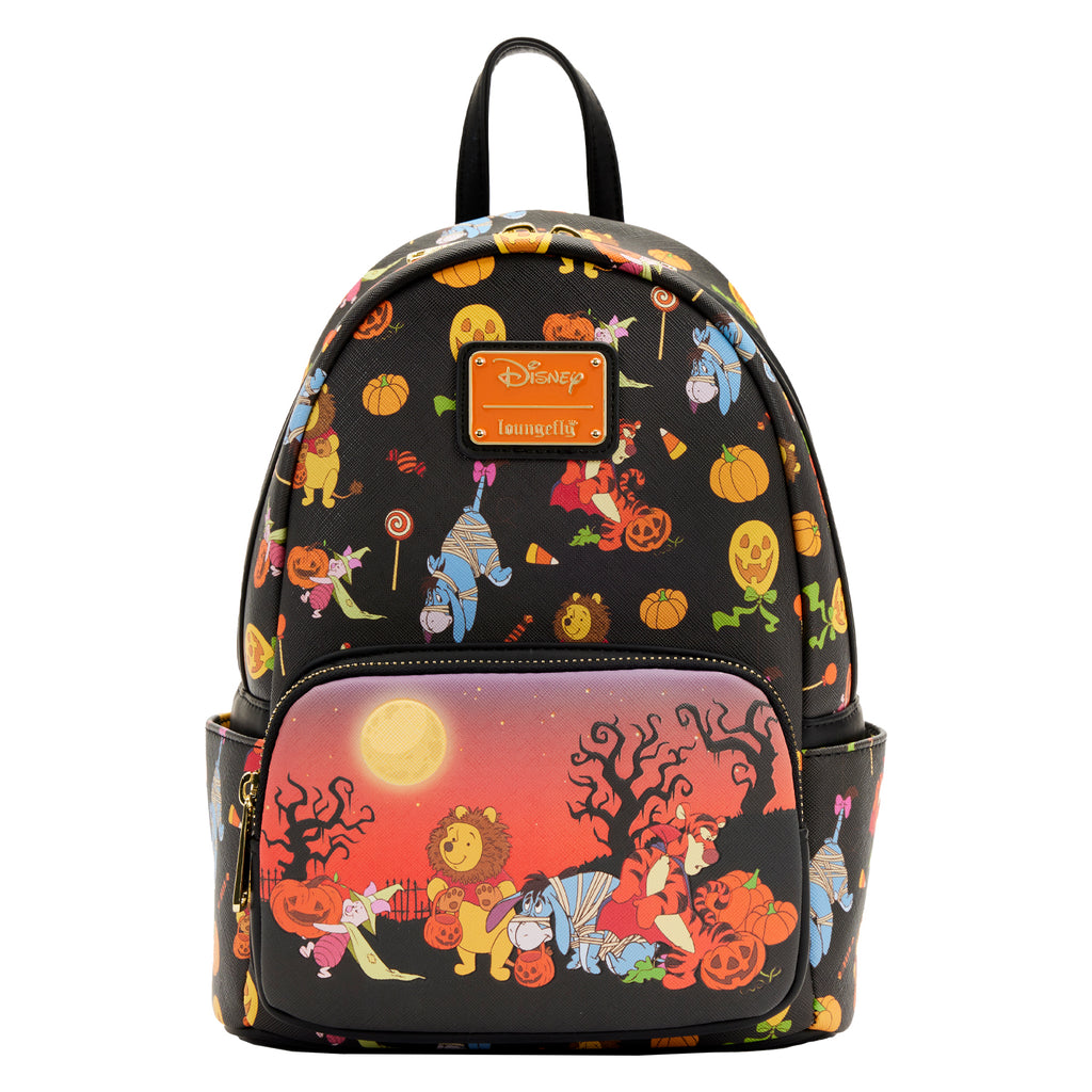 Disney Winnie The Pooh Halloween Group Mini Backpack